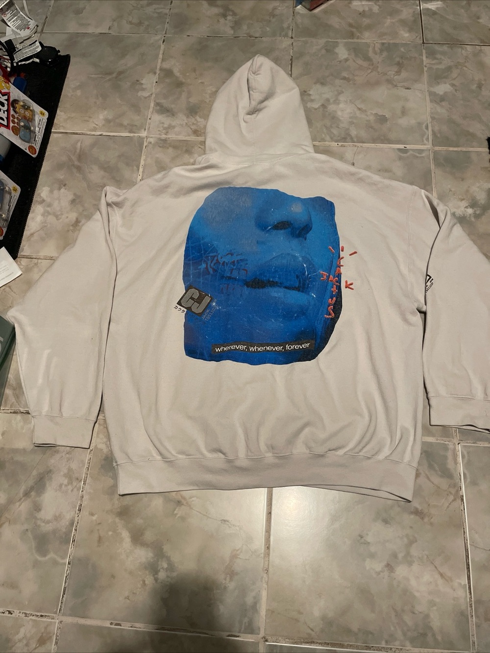 PlayStation x Travis Scott x Cactus Jack CJ Japan Digital Girl Hoodie XL